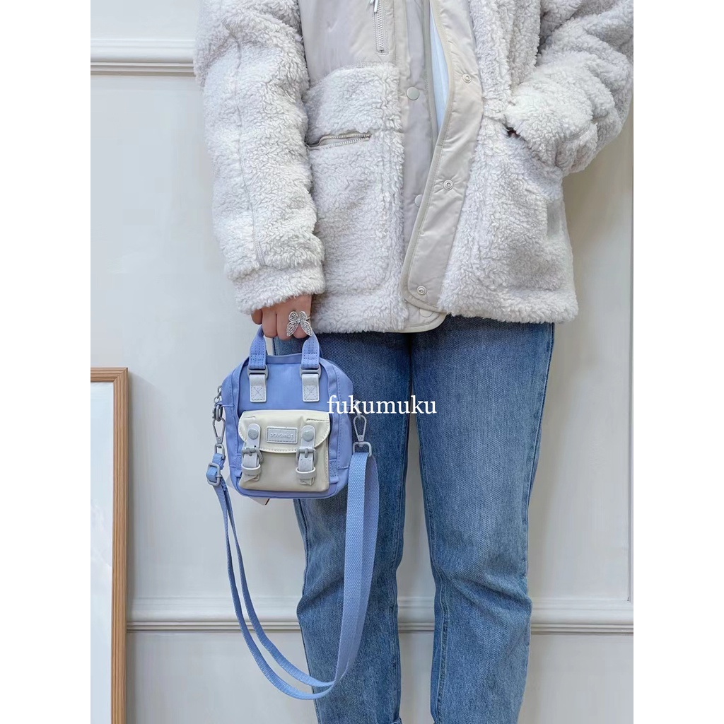 Sling Bag Doughnut Macarron Monet Series Limited / Tas Selempang Doughnut Mini