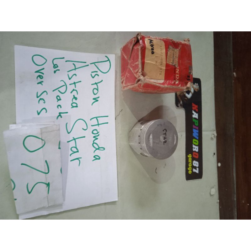 piston honda astrea star overses 75