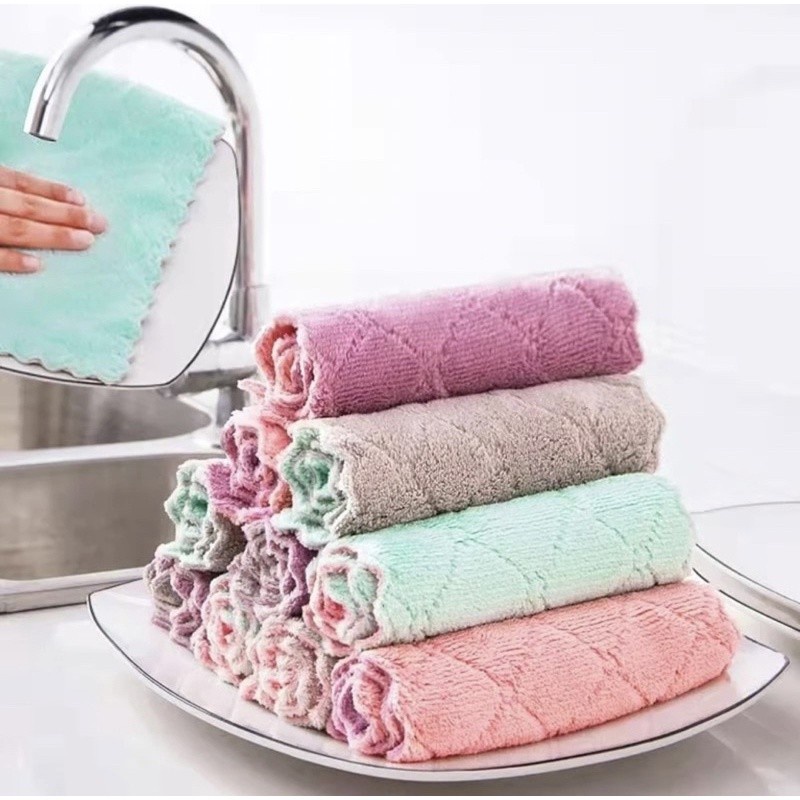 Kain Lap Dapur Microfiber / Cleaning Cloth Microfiber lap cuci piring