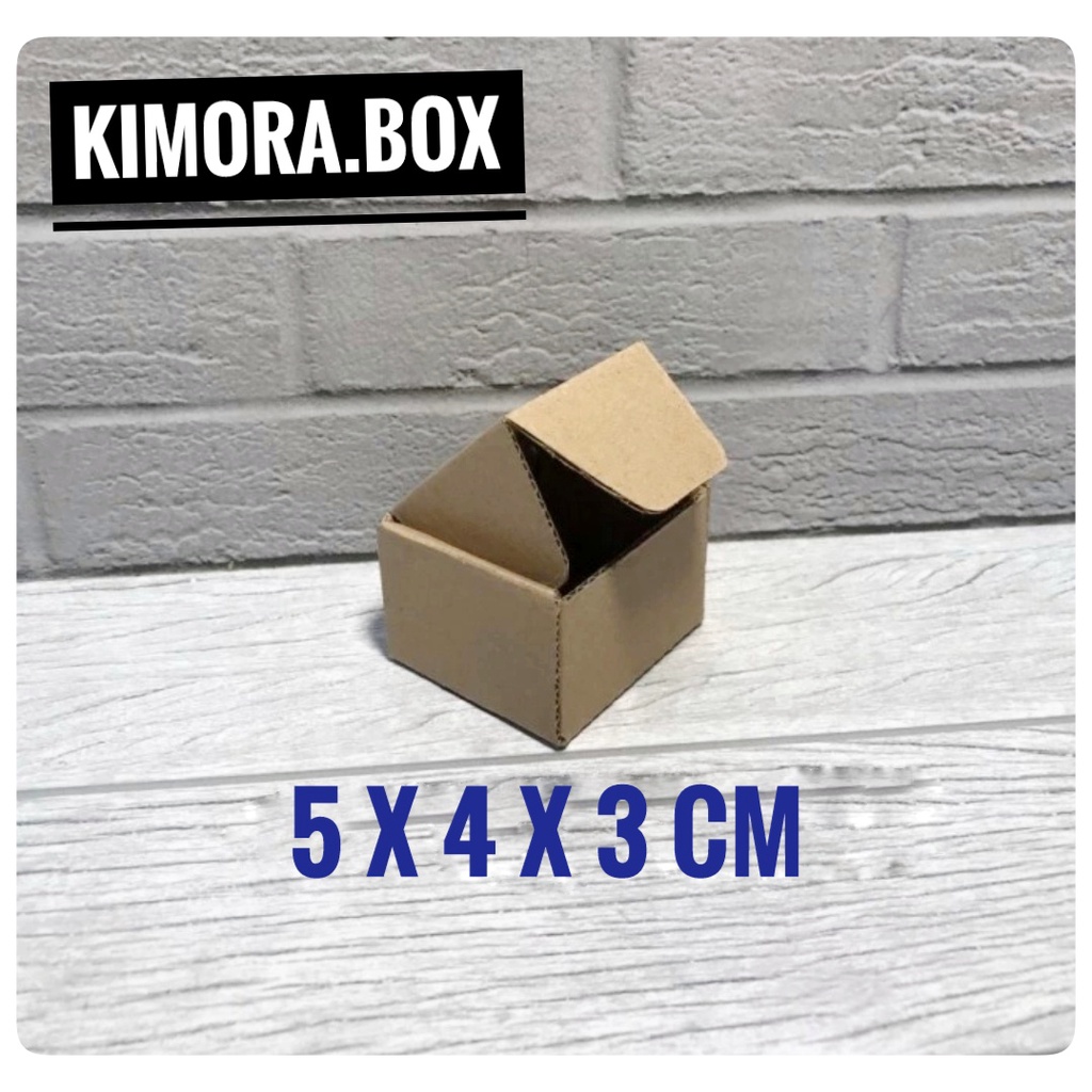

Kardus karton uk. 5x4x3 cm...model die cut/ pizza mini