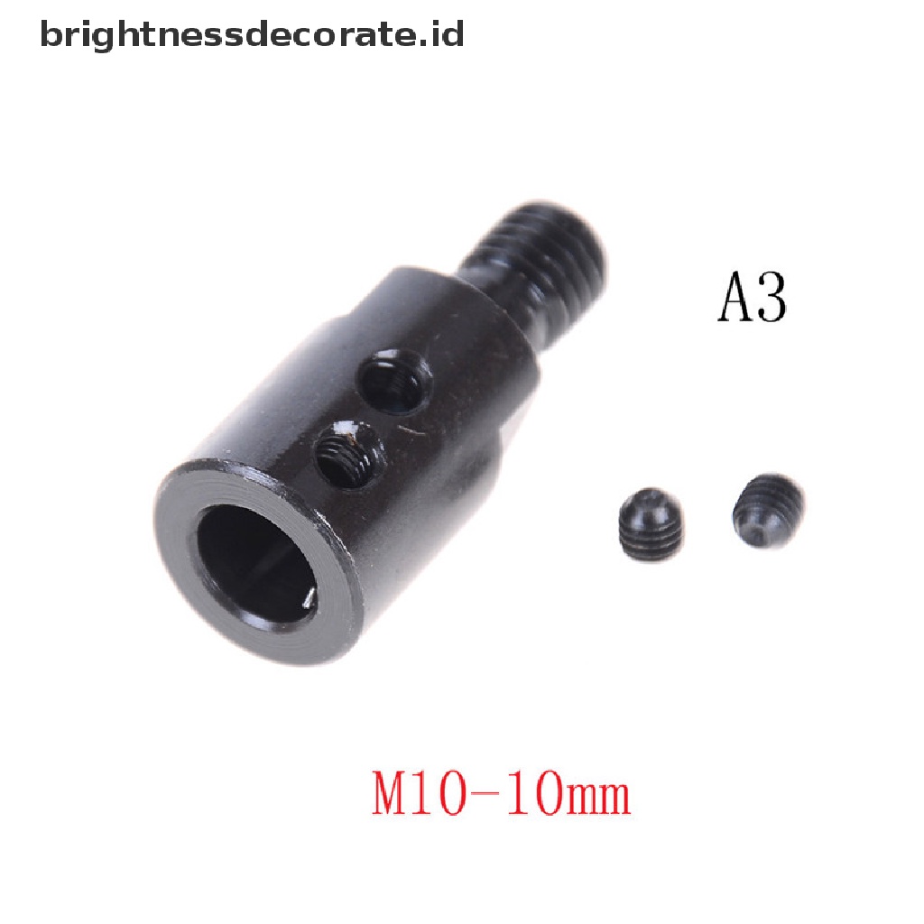 [Birth] 5mm/8mm/10mm/12mm Shank M10 Arbor Mandrel Konektor Adapter Cutg Tool [ID]