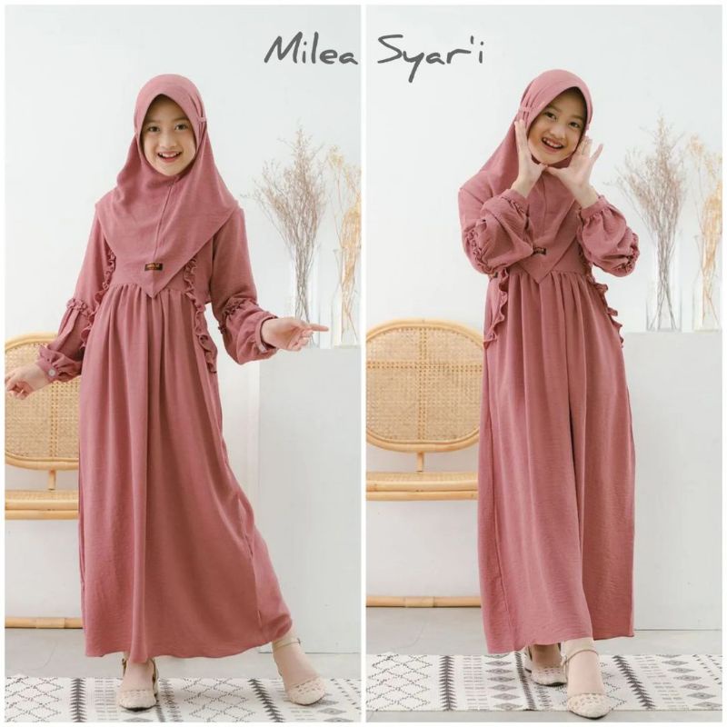 COD Gamis Anak Remaja Tanggung Usia 10-11-12-13-14-15-16 Tahun Terbaru Alika Syar'i Kids Tanggung Ba