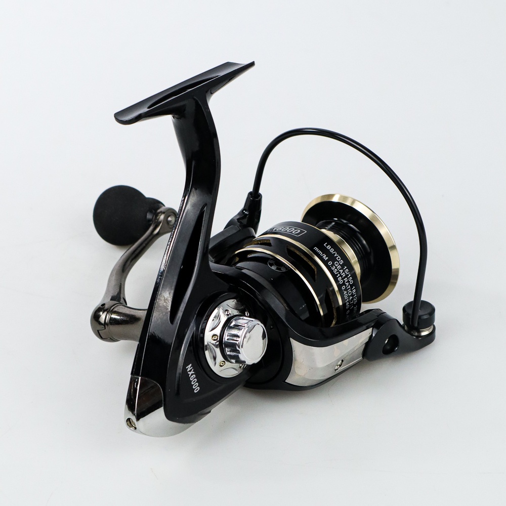 TaffSPORT Metal Reel Pancing Spinning Fishing Reel 4.7:1 - NX6000