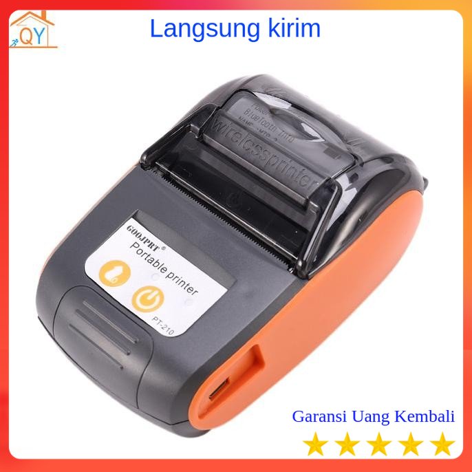 Jual Printer Kasir Bluetooth Mesin Printer Mini Barcode Resi Goojprt ...