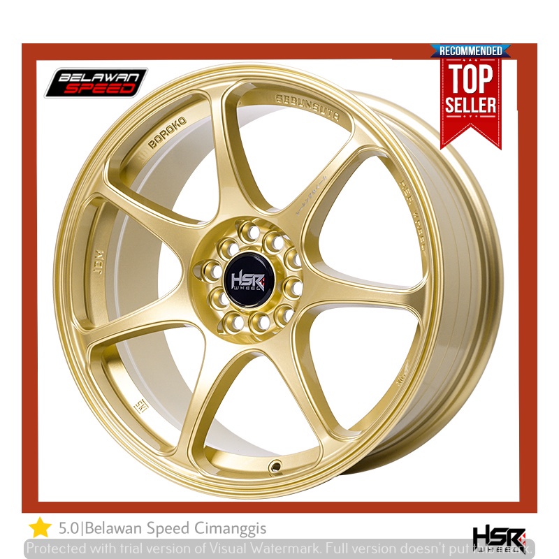 VELG MOBIL RACING VELG MODIFIKASI RING 18 HSR SEBUNSUTA UNTUK NEW XENIA NEW AVANZA SIENTA ALTIS TOYO