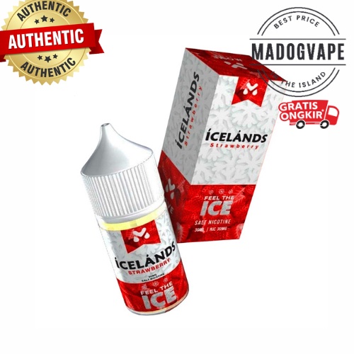 Icelands Strawberry Saltnic 30ml | Icelands Saltnic Strawberry 30mg 30ml