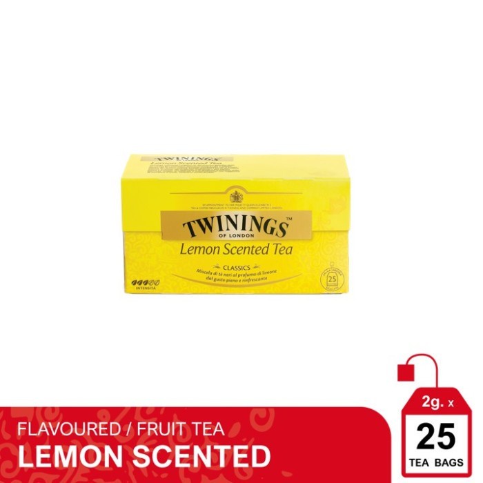 

Twinings Teh Celup Lemon Scented 25x2gr - Teh Twinnings Bag