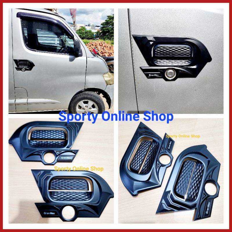 Handle Outer Mobil Gran Max Warna Hitam Dop