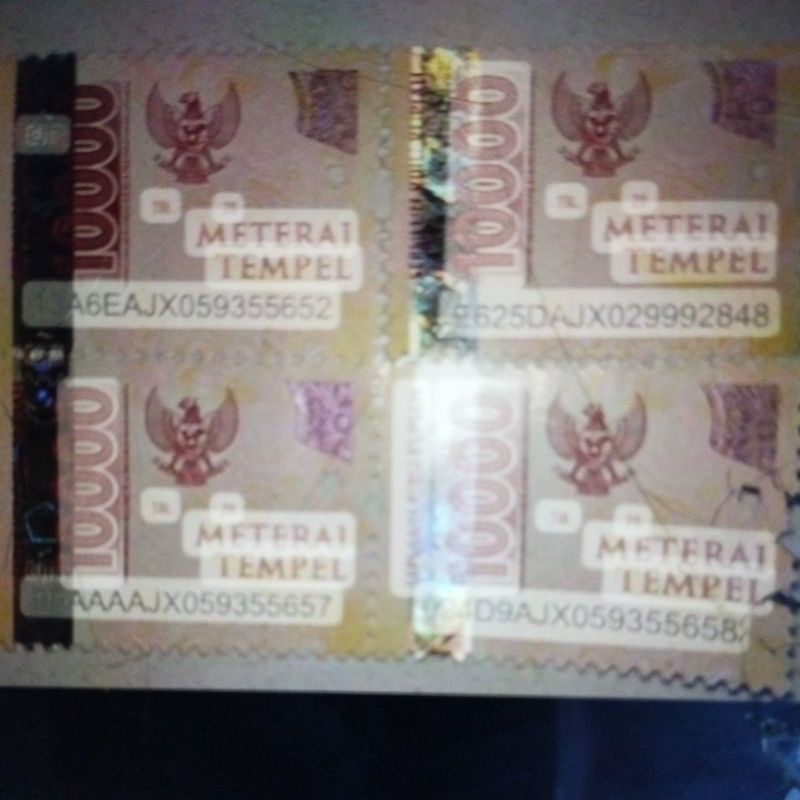 

meterai tempel 10000