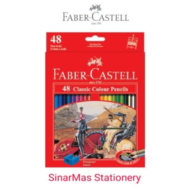 

Pensil Warna Faber Castell 48 Classic Colour - Pensil Gambar Faber Castell 48 Warna - Classic Colour Pencils Faber Castell 48
