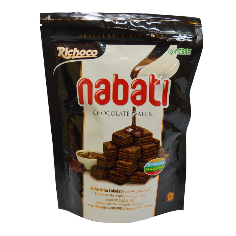 

Nabati Wafer Cream Coklat Pouch 112Gr