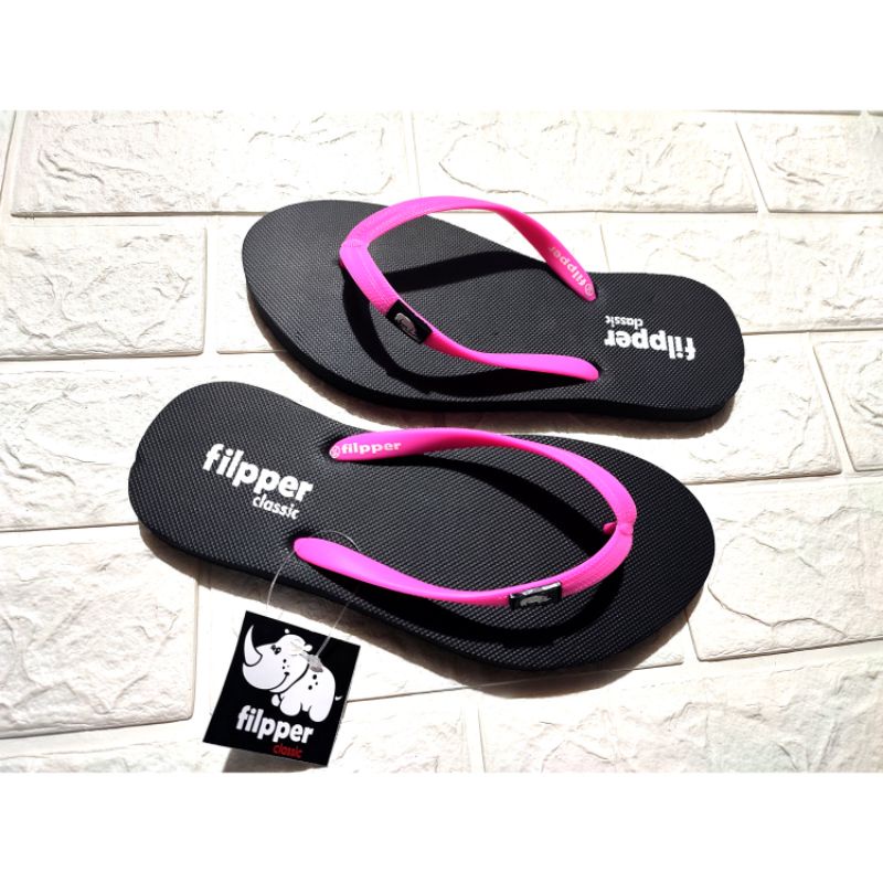 sandal jepit wanita filpper classic sandal flat full karet