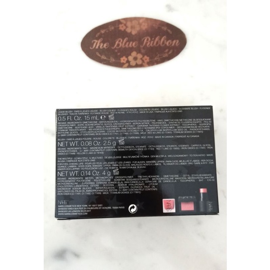 THEBLUERIBBON FULL &amp; DELUXE SIZE NARS POWDER BLUSH (NARS BEHAVE BACKSTAGE CHEEK SET)
