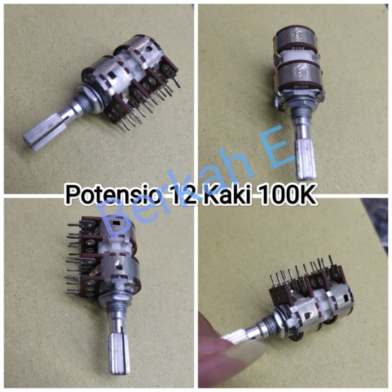 Potensio 12 Kaki B104 /100K