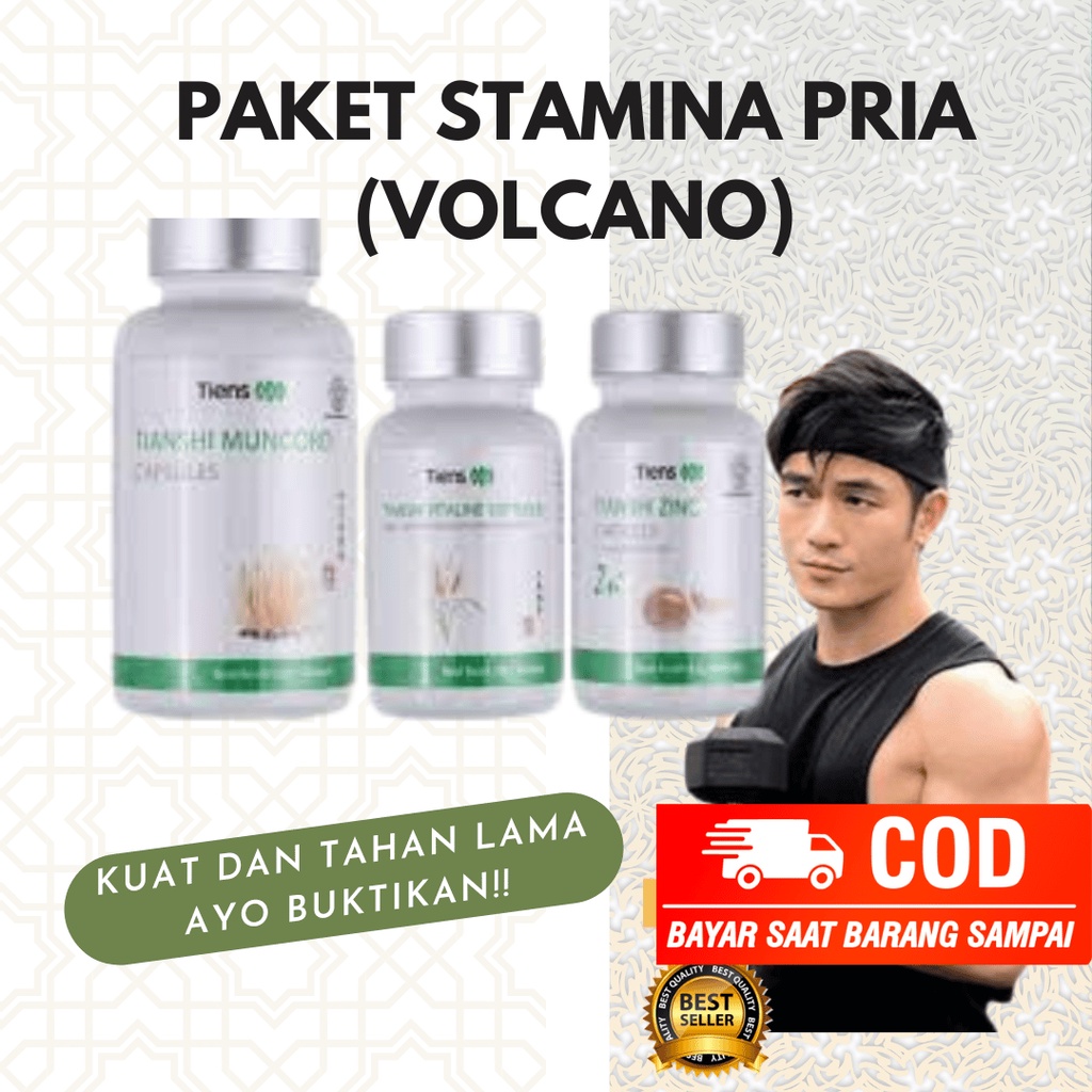 Muncord Tiens Stamina Pria - Tianshi Muncord Capsules - Muncord Kapsul - Muncord Paket Volcano - Vol