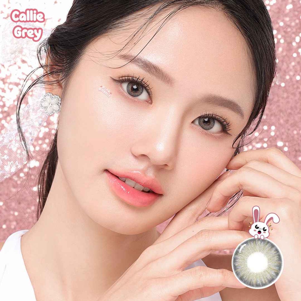 Pink Rabbit Softlens Minus Callie Soflens Grey