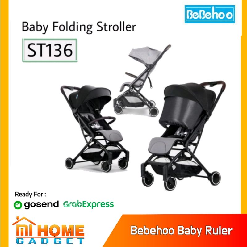 Bebehoo BabyRuller Baby Stroller ST136 Folding - Kereta Bayi Lipat 4 Roda