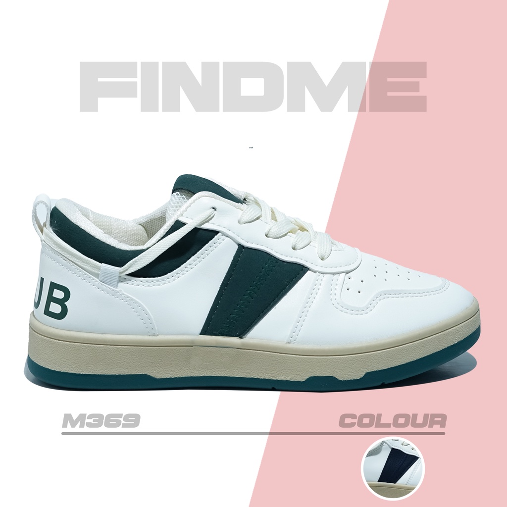 SEPATU SNEAKERS WANITA KEKINIAN MINIMALIS DESIGN CAKEP DIPAKAI BEPERGIAN BAHAN PU IMPORT M369