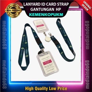 

LANYARD ID CARD KEMENKOPUKM - STRAP GANTUNGAN HP