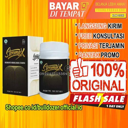 STROMAX NEW FORMULA HERBAL ORIGINAL PEMBESAR VITALITAS PRIA
