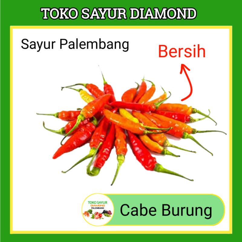 

Cabe Burung Merah Cabai Cabay - Palembang