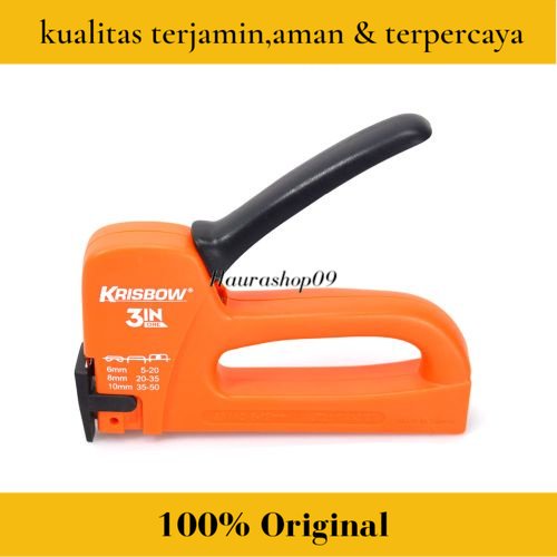 

Krisbow Stapler Tembak 6-12 Mm 3in1 - Merah