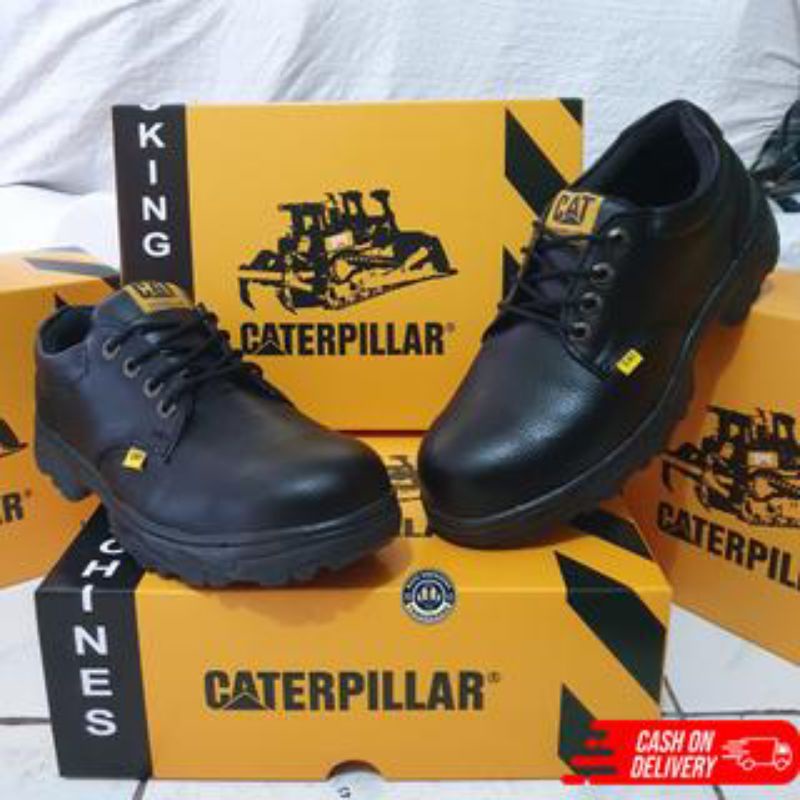 Sepatu Safety Pria sepatu safety Ujung Besi sepatu Safety kerja Warna Hitam Sepatu  Safety Pria