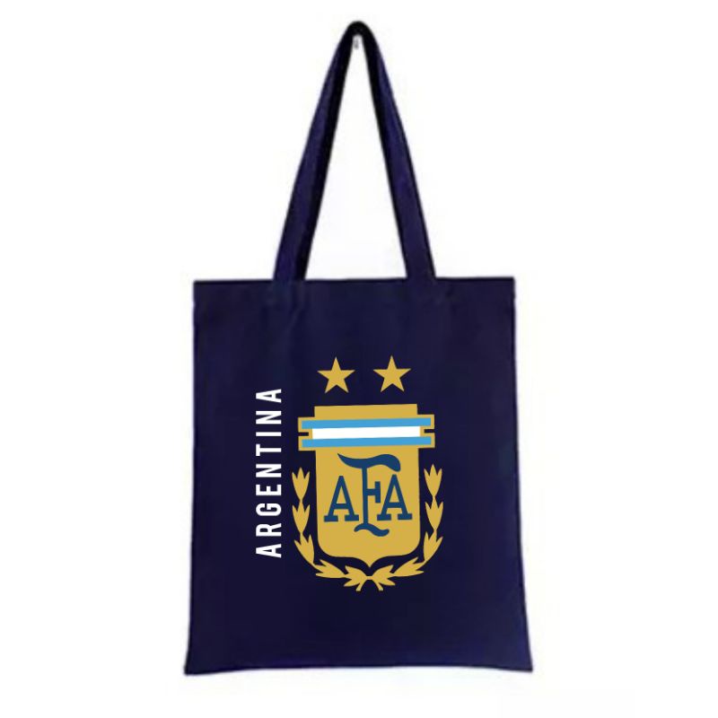 Tote bag Tas Distro Kanvas Resleting /Tas Argentina /Totebag Tas Jinjing Pria Wanita