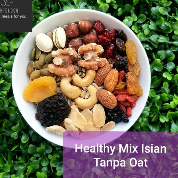 

FLASH SALE Healthy Mix Isian Granola (Tanpa Oat) Full Custom by Granology !!