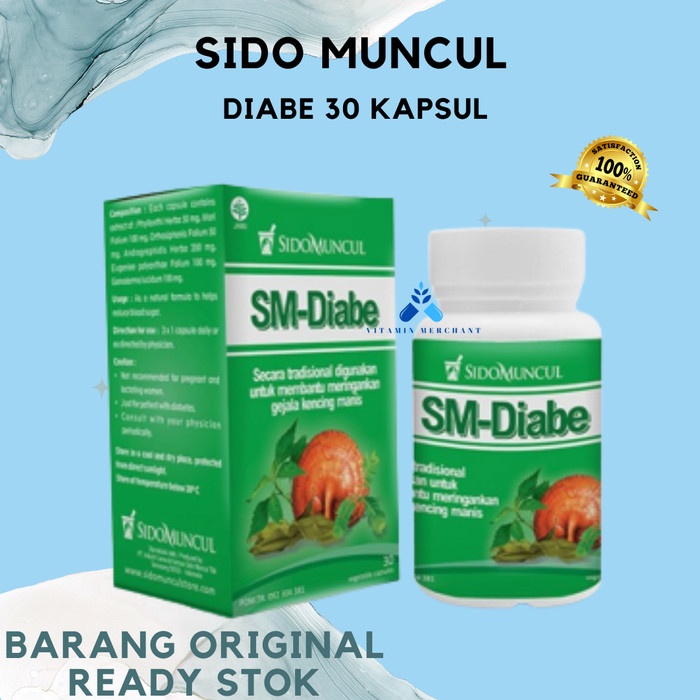 

Sido Muncul Diabe 30 Kapsul - Menurunkan Gula Darah Diabetes Alami