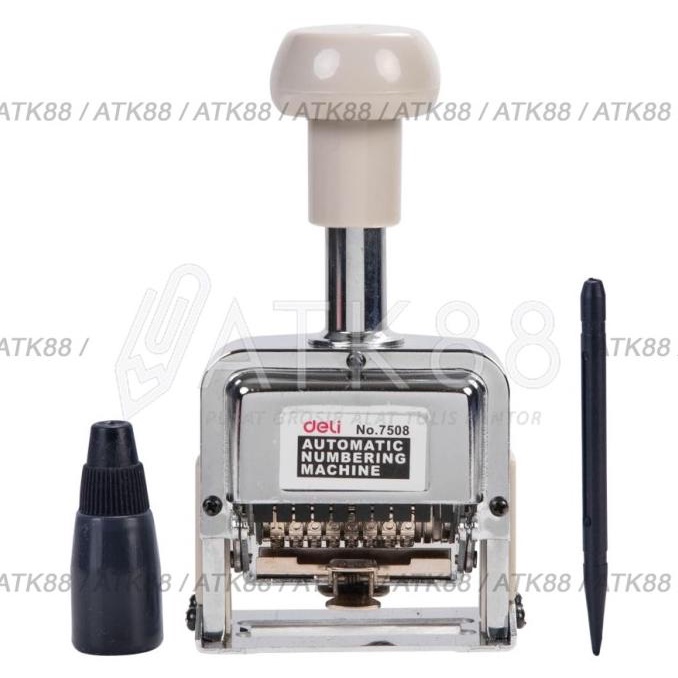 

SALE Alat Penomoran / Automatic Numbering Machine Deli 8 Digit - E7508