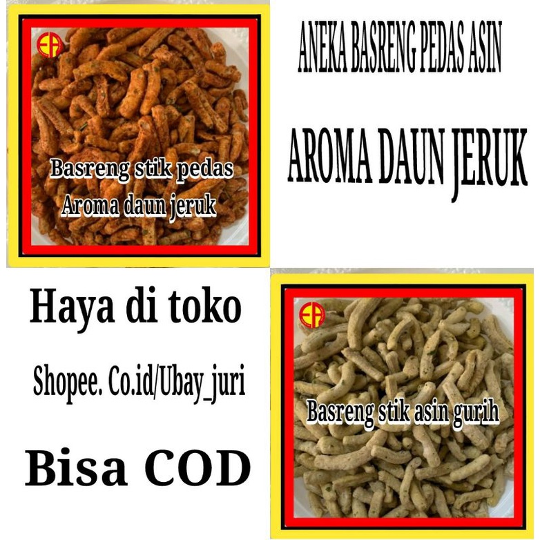 

BASRENG STIK 1 KG PEDAS AROMA DAUN JERUK/ASIN GURIH