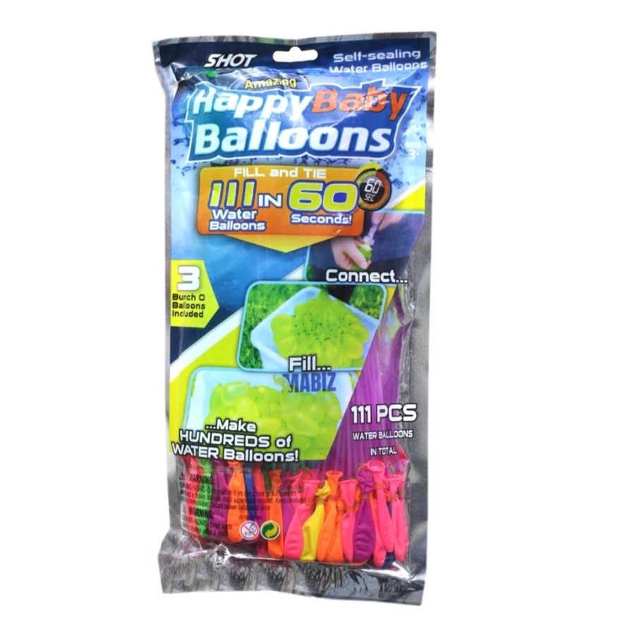 Balon Air isi 111 pcs - Magic Bunch Water Ballon - Mainan Perang Balon
