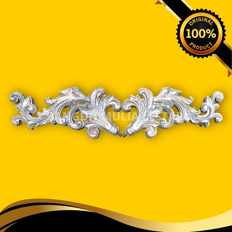 ORNAMEN PAGAR TEMPA 2 ALUMINIUM 100%