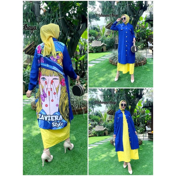 ZAVIERA SALE ONE SET PRINTING MAHARANI BY ZAVIERA