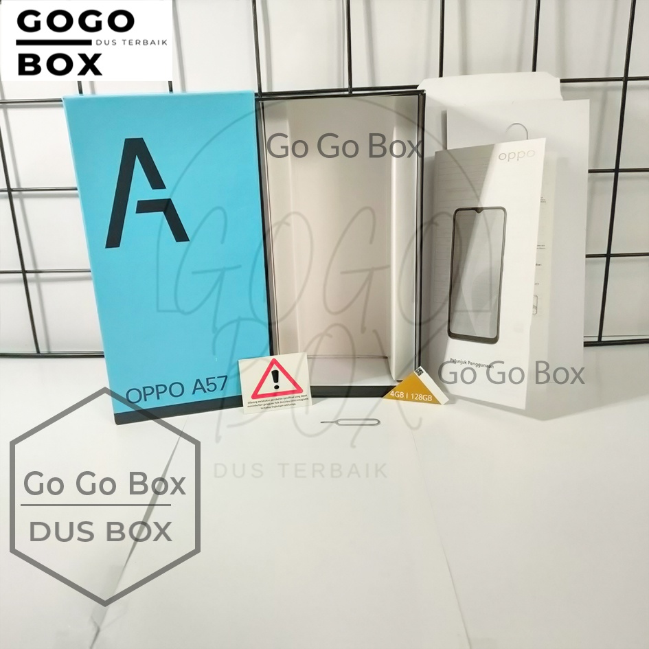 DUS DUSBOX OPPO A57 -GRATIS STICKER- DAN FULLSET -BOX OPPO
