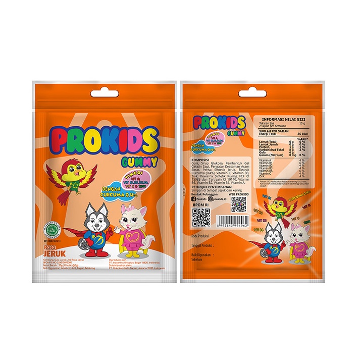 PROKIDS Gummy - 20 gr 10 butir