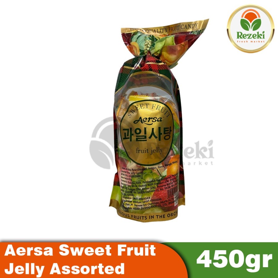 Aersa Sweet Fruit Jelly Assorted [450 gr]