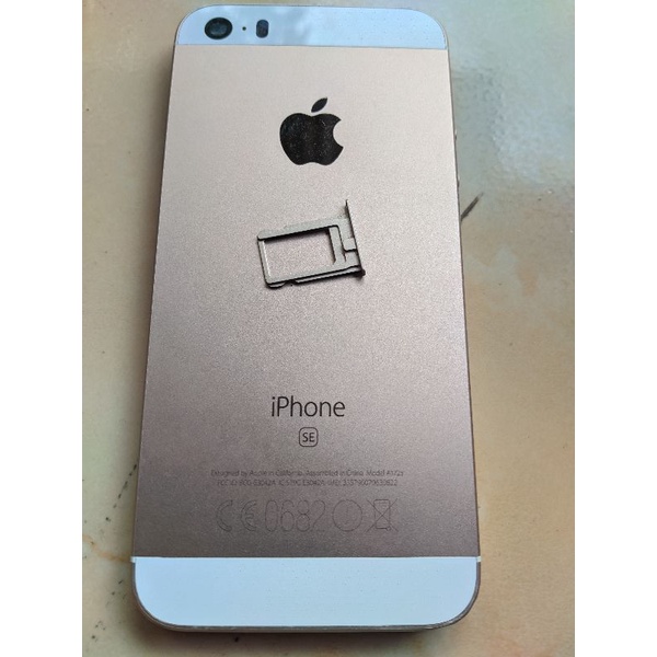 housing iPhone se 2016 original warna gold second