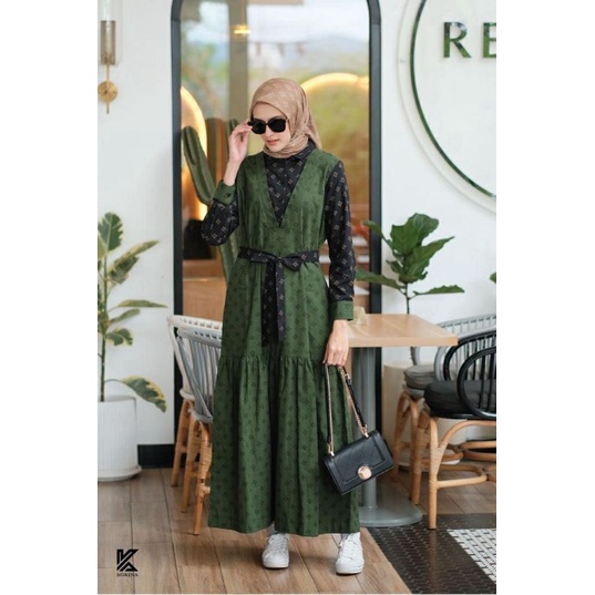 korina Mono aurora dress