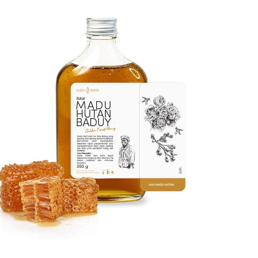 

PROMO[HJ]-Madu Murni Asli Hutan Baduy 350 gr daribumi Premium Pure Original