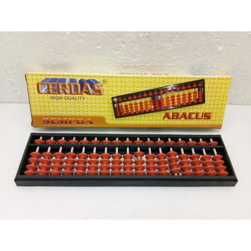 

Sempoa Abacus 17 tiang cerdas / sempoa abacus 13 tiang cerdas