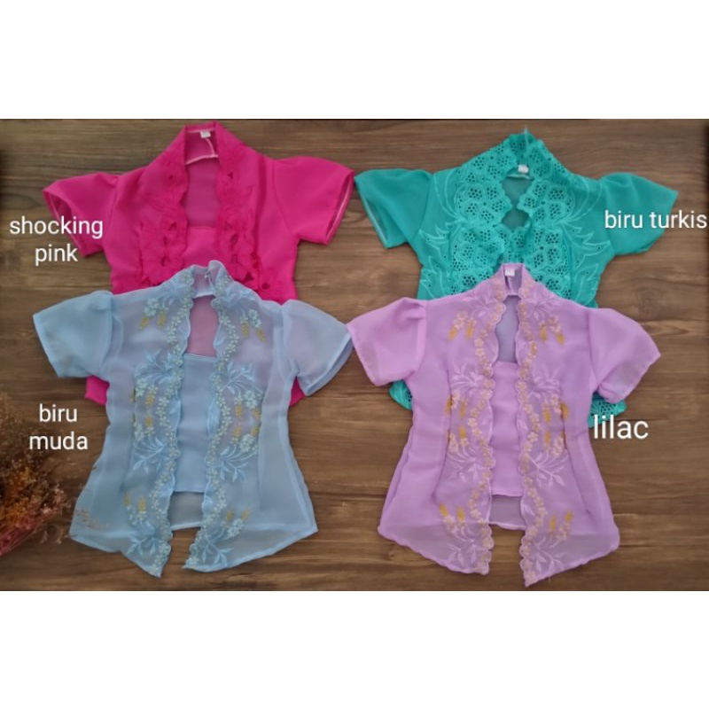 kebaya anak / kebaya bordir anak