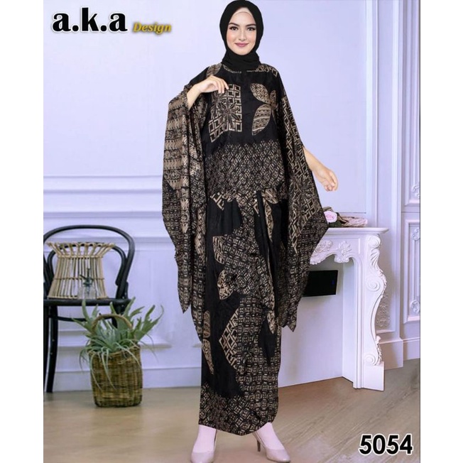 [ MARAPI BUSANA ] Ready Setelan Batik Terbaru/Kode 5054/Setelan Rok Batik Original Aka Design/Setela