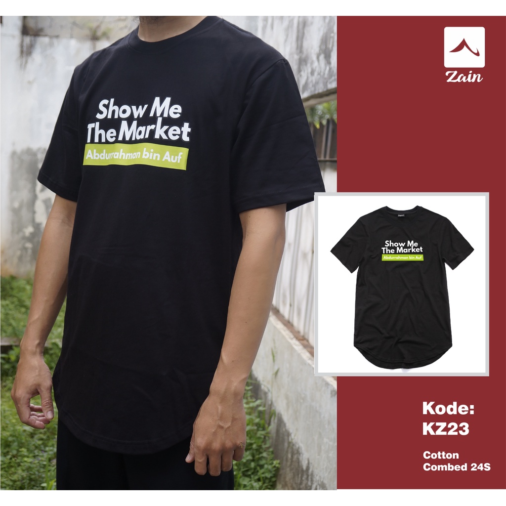 Kaos Dakwah Adurrahman bin Auf - KZ 23 - Longline by ZAIN Mapp