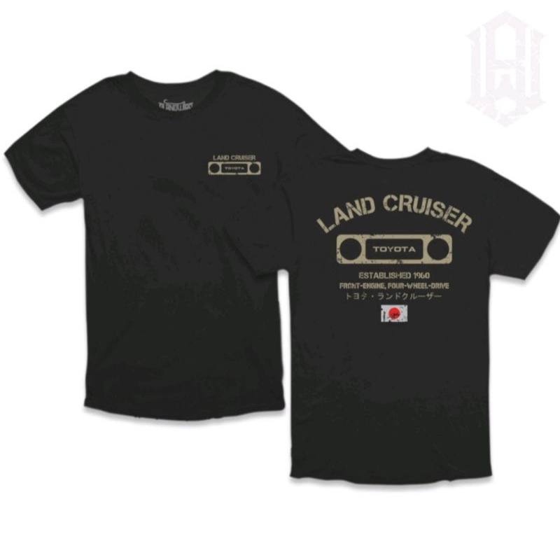 [ORIGINAL] kaos lengan pendek land cruiser toyota - blandwire cloth - kaos distro