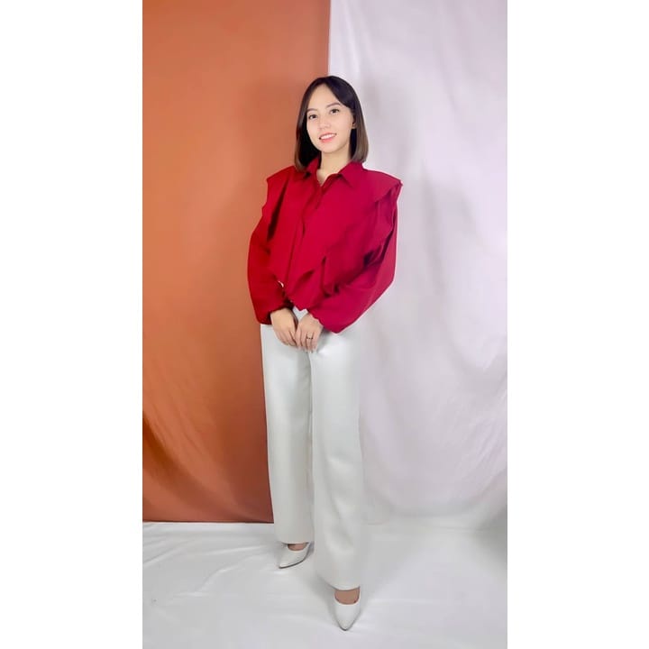 Daily Top Blouse / Brie Top / Blouse Wanita Terbaru