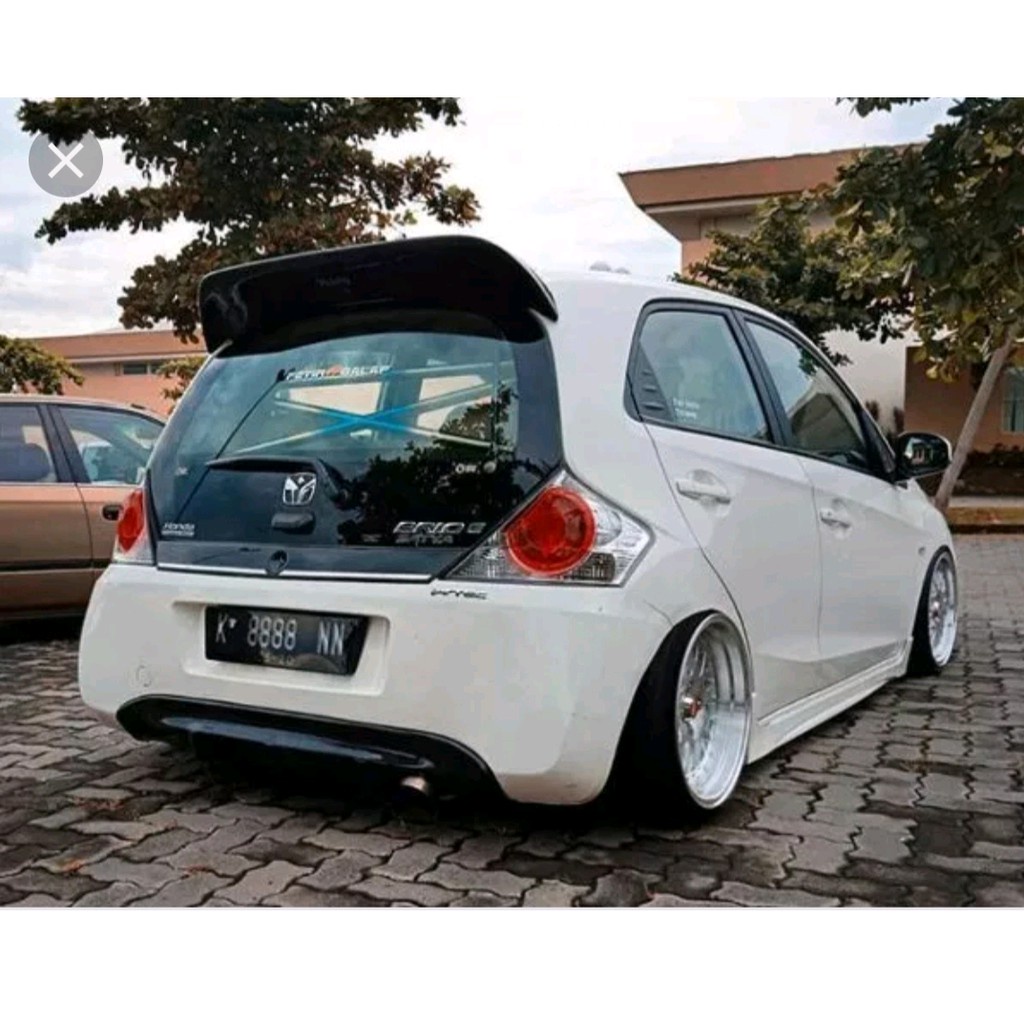 Jual Spoiler Spoon Brio Spoiler Spoon Honda Brio Zevia Bodykit Shop Zevia Auto Shop Shopee