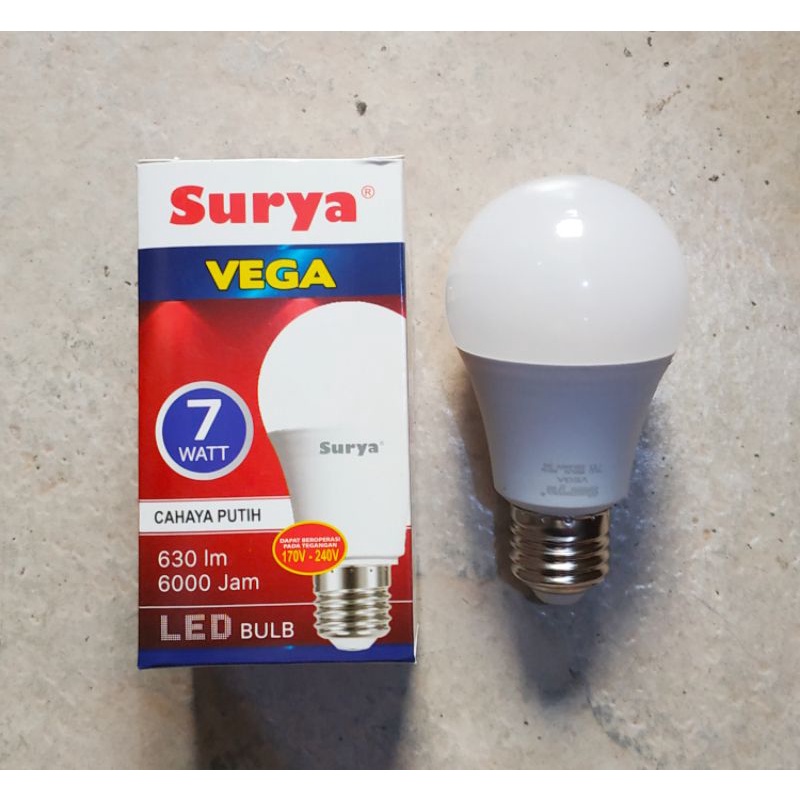 Lampu led 7 watt Surya VEGA