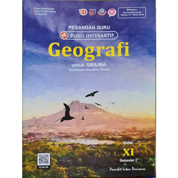 BUKU KUNCI JAWABAN LKS PR INTERAKTIF GEOGRAFI KELAS 11 SEMESTER 2 INTAN PARIWARA